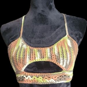 Crochet Peek a Boo Bralette